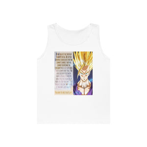 Gohan Workout Quote Tank Top