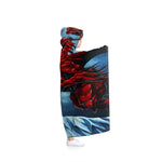 Red Black Dragon Blanket Hooded Blanket