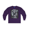 Moonfall Series Silver Werewolf Long Sleeve Tee Mystical Moonlight