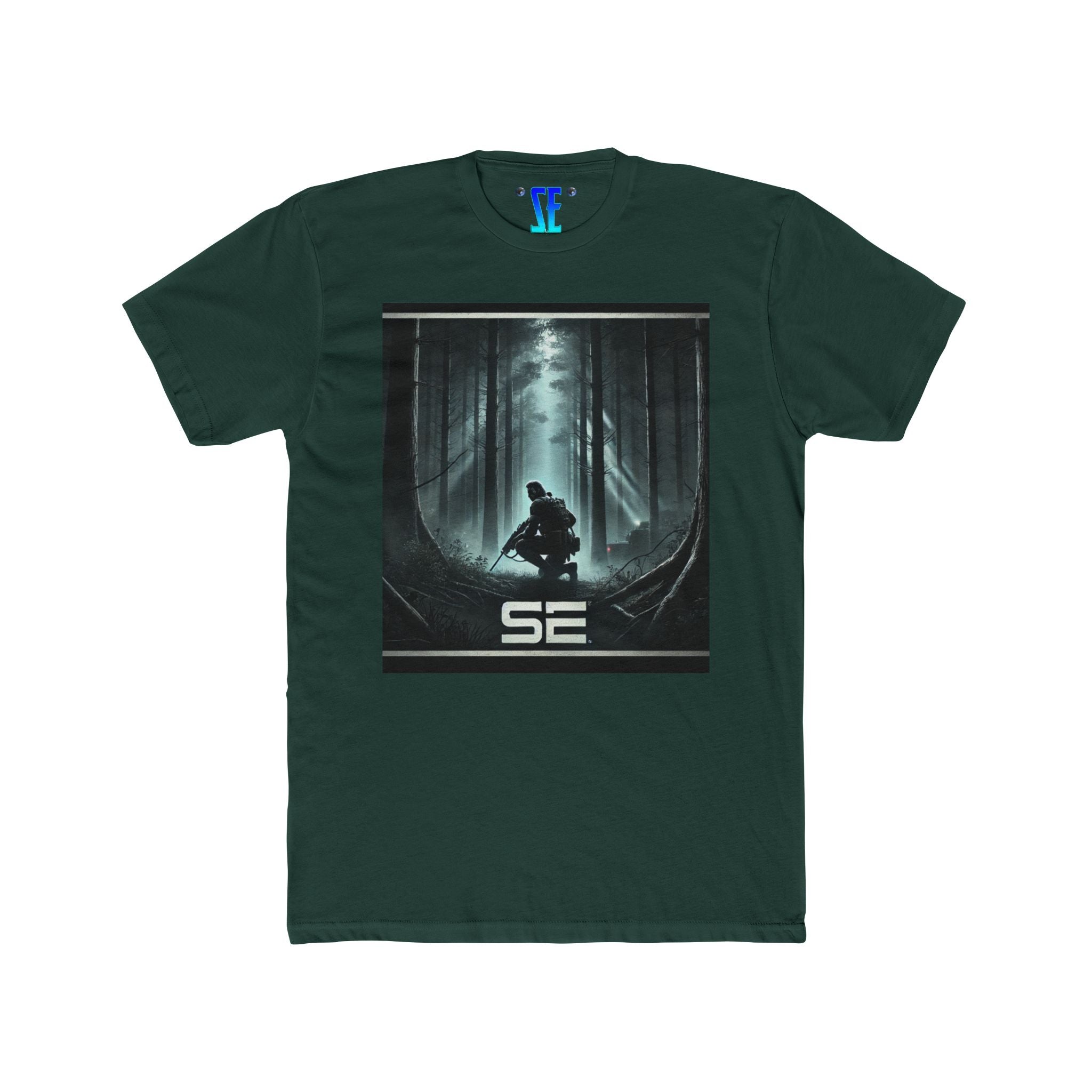 MGS Moonlit Forest Tactical Snake Action-Packed Style Gaming Shirt