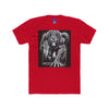 Moonfall Series Silver Red Fur Markings Red-Eyes Werewolf Dynamic Graphic Mythology Werewolf T-Shirt