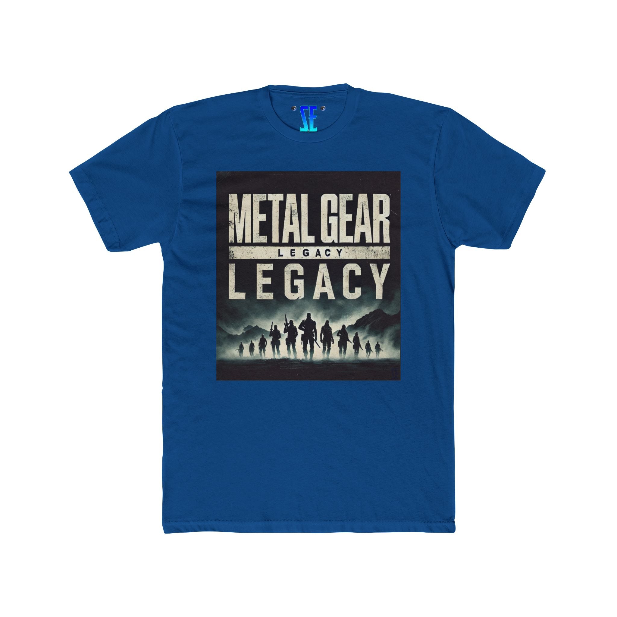 MGS Metal Gear Legacy Tactical Silhouette Design Artwork Gaming T-Shirt