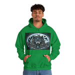 Moonfall Series Alpha Wolf Moon Hoodie Artistic Stylish Unique Graphic Hooded Sweatshirt Wolf Seekers