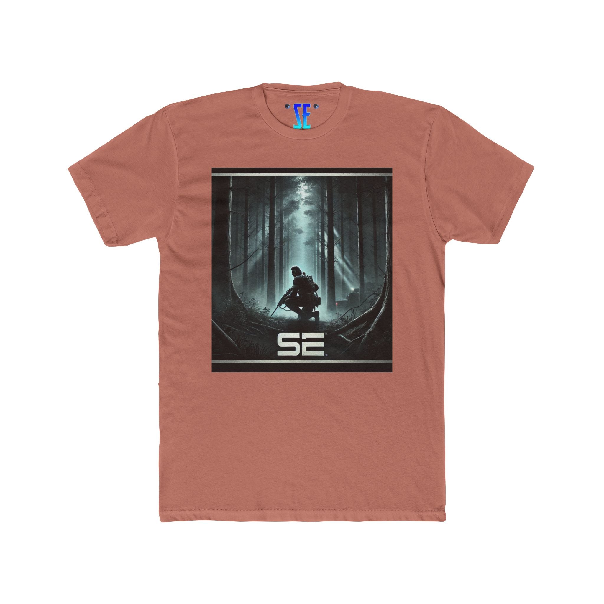 MGS Moonlit Forest Tactical Snake Action-Packed Style Gaming Shirt