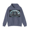 Moonfall Series Alpha Wolf Moon Hoodie Artistic Stylish Unique Graphic Hooded Sweatshirt Wolf Seekers