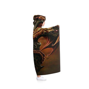 Dragon Cross Hooded Blanket