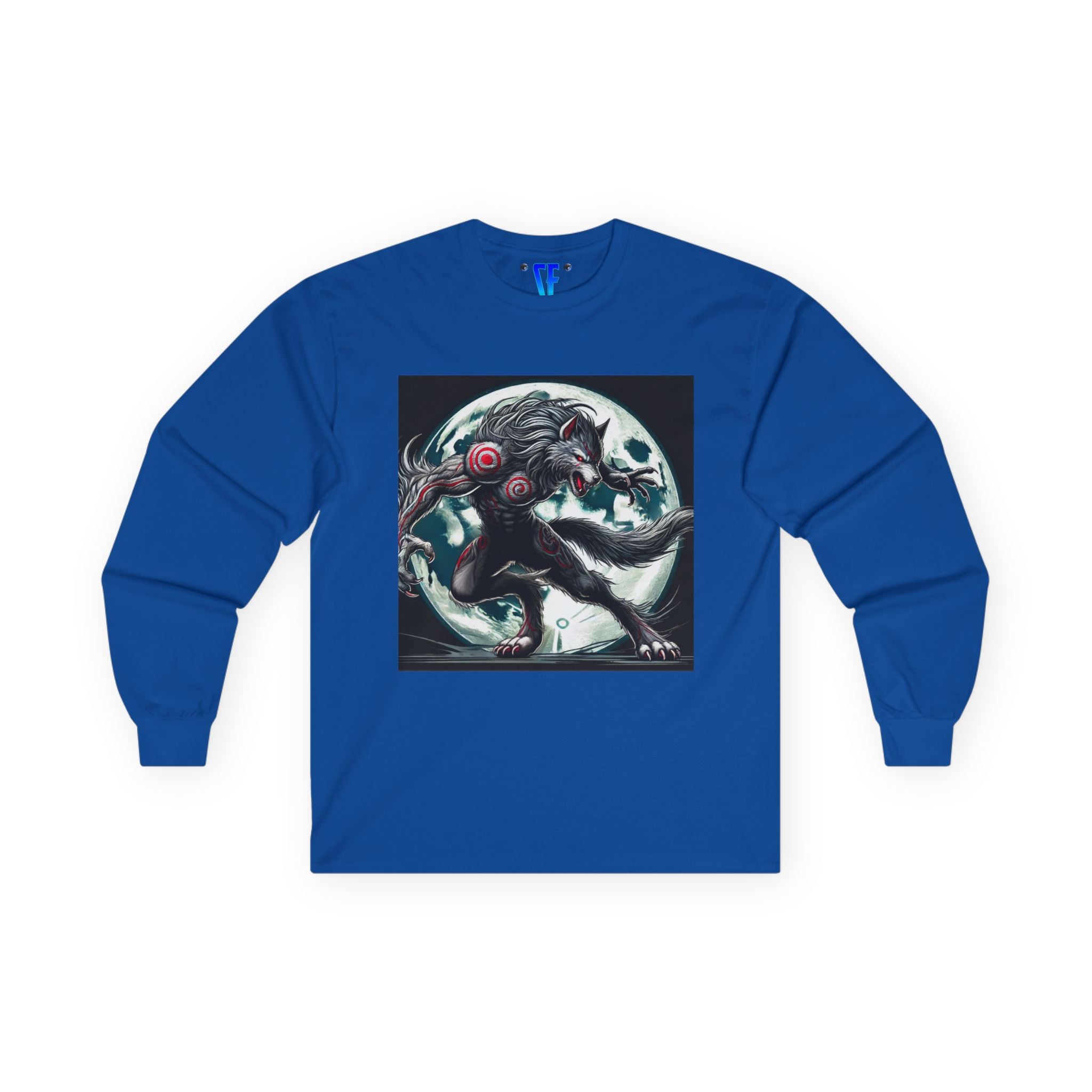 Moonfall Series Crimson Hunt Long Sleeve Tee Moonlight Predator Style