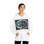 Moonfall Series Fierce Wolf Howling Moon Hoodie Stylish Unique Graphic Hooded Sweatshirt Wolf Adventure Seekers