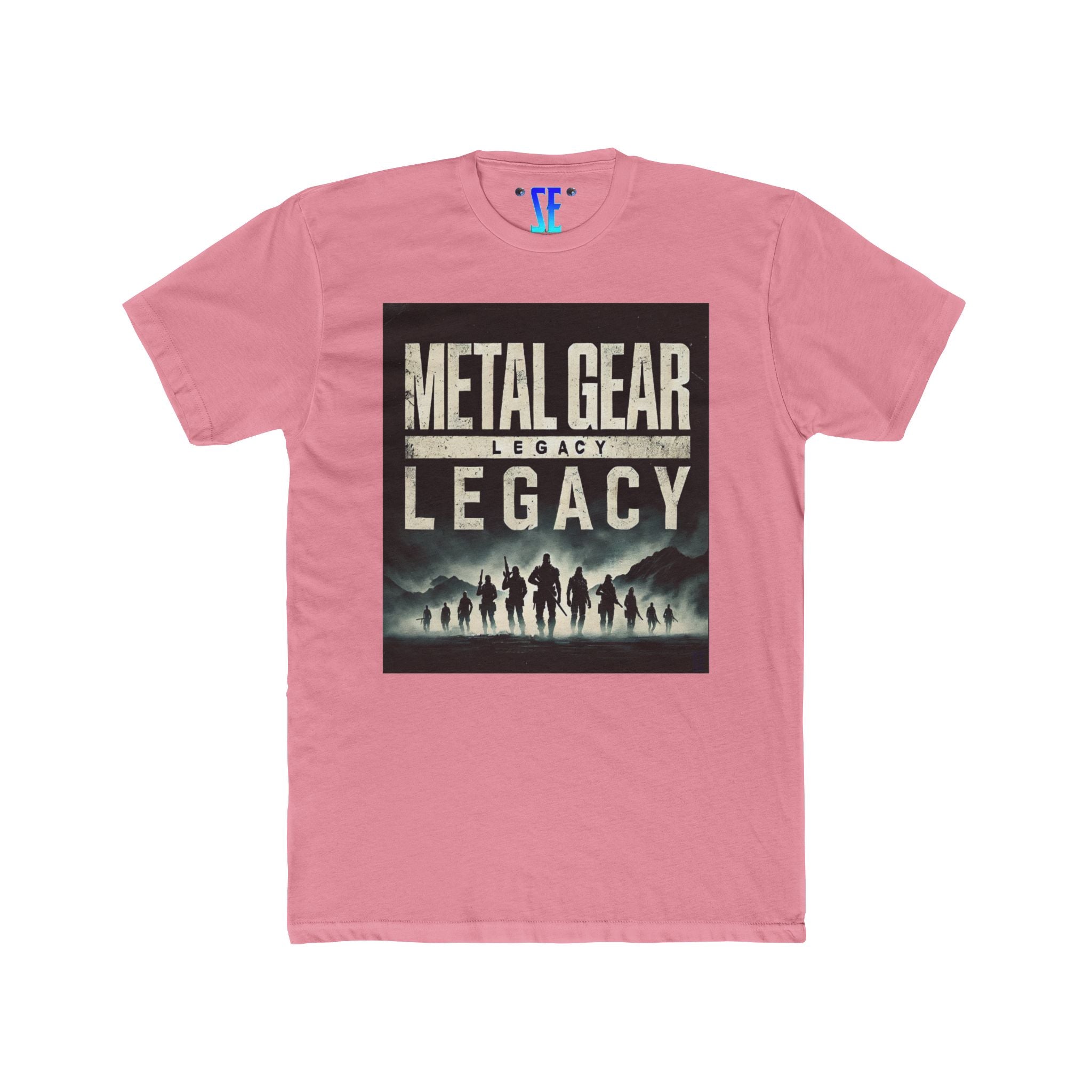 MGS Metal Gear Legacy Tactical Silhouette Design Artwork Gaming T-Shirt