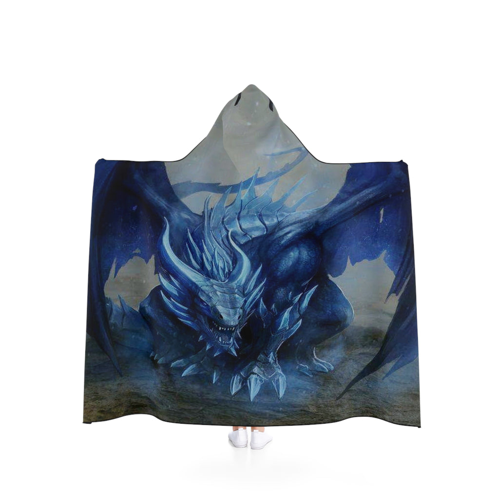 Blue Dragon Hooded Blanket