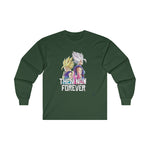 Dragon Ball Super Then Now Forever Beast Mode Long Sleeved Tee