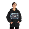 Moonfall Series Mystic Alpha Wolf Moon Hoodie Unique Graphic Hooded Sweatshirt Wolf Enthusiasts