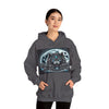 Moonfall Series Alpha Wolf Moon Hoodie Artistic Stylish Unique Graphic Hooded Sweatshirt Wolf Seekers