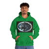 Moonfall Series Fierce Wolf Howling Moon Hoodie Stylish Unique Graphic Hooded Sweatshirt Wolf Adventure Seekers