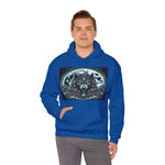 Moonfall Series Alpha Wolf Moon Hoodie Artistic Stylish Unique Graphic Hooded Sweatshirt Wolf Seekers