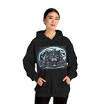 Moonfall Series Alpha Wolf Moon Hoodie Artistic Stylish Unique Graphic Hooded Sweatshirt Wolf Seekers