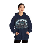 Moonfall Series Alpha Wolf Moon Hoodie Artistic Stylish Unique Graphic Hooded Sweatshirt Wolf Seekers