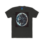 Moonfall Series Fierce Wolf Howling at Moon T-Shirt Stylish Graphic Tee Enthusiasts Adventure