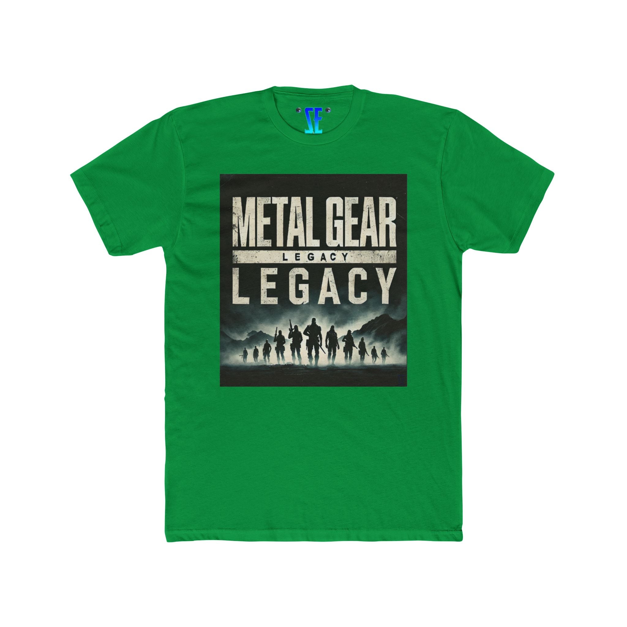 MGS Metal Gear Legacy Tactical Silhouette Design Artwork Gaming T-Shirt