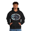 Moonfall Series Fierce Wolf Howling Moon Hoodie Stylish Unique Graphic Hooded Sweatshirt Wolf Adventure Seekers