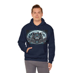 Moonfall Series Alpha Wolf Moon Hoodie Artistic Stylish Unique Graphic Hooded Sweatshirt Wolf Seekers