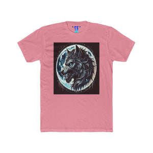 Moonfall Series Fierce Wolf Howling at Moon T-Shirt Stylish Graphic Tee Enthusiasts Adventure