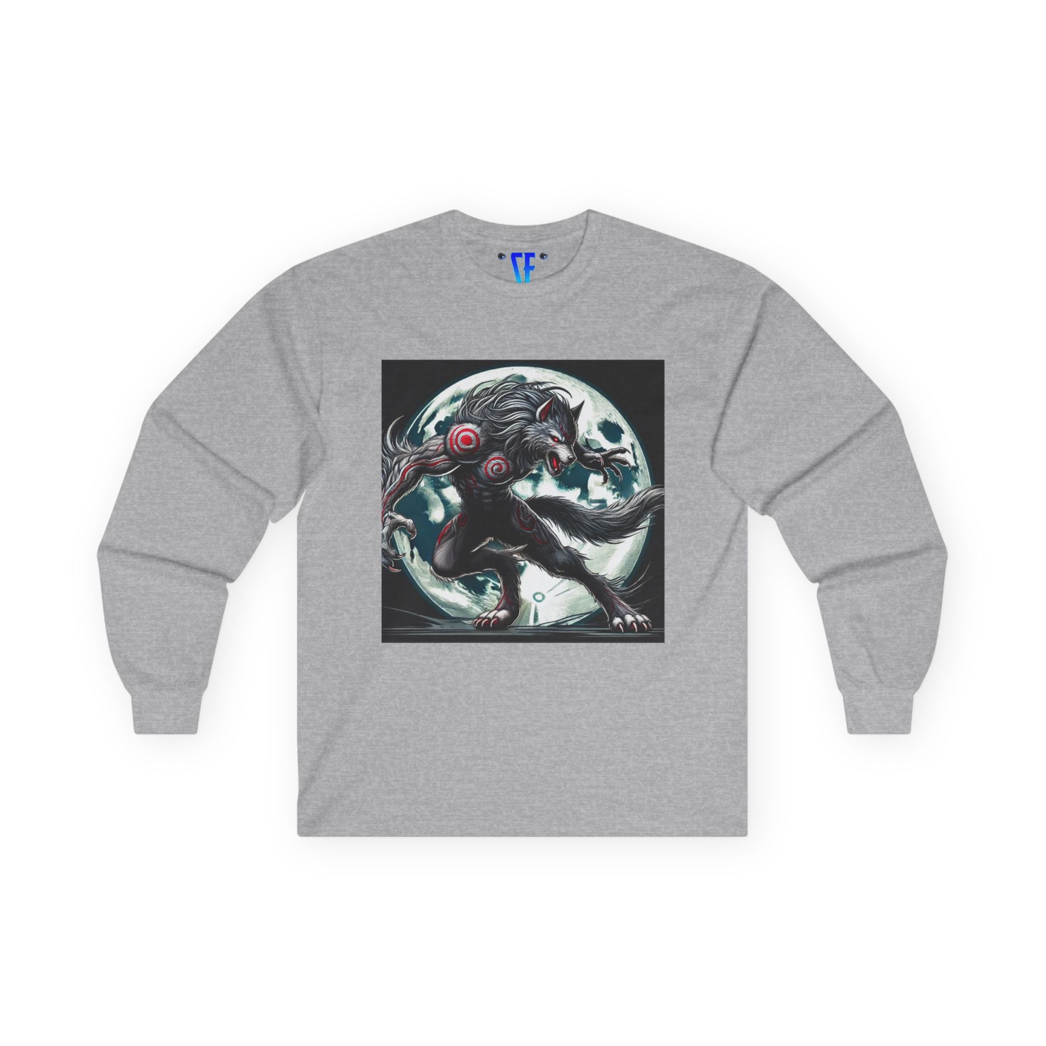 Moonfall Series Crimson Hunt Long Sleeve Tee Moonlight Predator Style