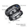 Her King His Queen Couple Crown Rings Romantic Fashion Jewelry for Couples