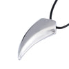 Stainless Steel Wolf Tooth Pendant Necklace Alpha Wolf Teeth Jewelry Necklace