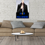 Insta Millionaire Suit Canvas Living Room Home Decorations Wall Art Insta Millionaire Canvas
