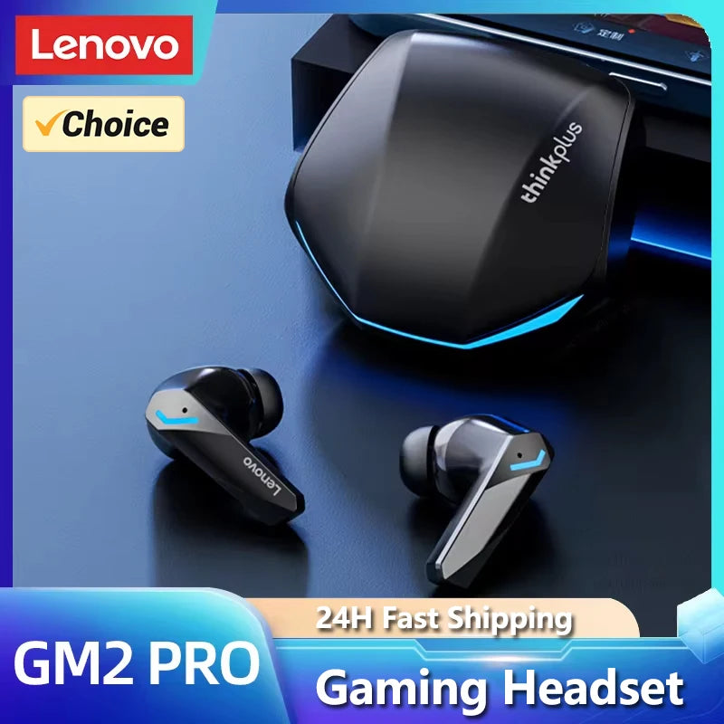 Pro Earphones Bluetooth 5.3 Wireless Earbuds Low Latency Headphones HD Call Dual Mode Gaming Headset Mic