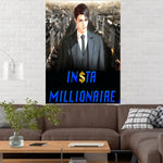 Insta Millionaire Canvas Suit City Wall Art Home Living Room Insta Millionaire Canvas