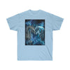 Dragon and Wolf Blue Lighting T-Shirt