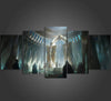 Angel Hall 5 Piece Canvas Wall Art Decor Living Room Home Decoration Angel Canvas 5 Panel