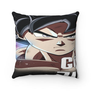 The One Goku Vs. Jiren Polyester Square Pillow