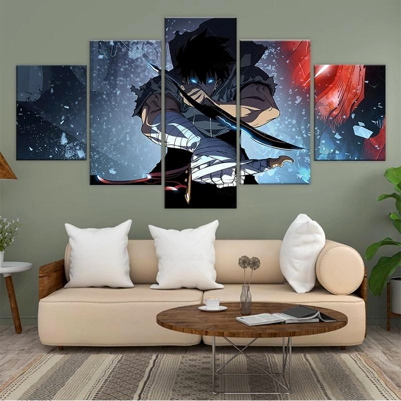 Cuadros Japan Anime Canvas Painting Hunter X Hunter Abstract Posters and  Prints Wall Art Picture for Kids Room Living Room Decor | Lazada PH