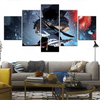 Solo Level Canvas Painting Art Wall 5 Panel Anime Living Room Home Decoration Poster Picture Canvas