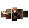 Pain From Naruto 5 Panel Canvas Wall Art Home Decor Living Room