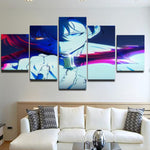 Solo Leveling Sung Jin-Woo 5 Pieces Canvas Room Home Decor Wall Art Anime 5 Panel Canvas Solo Leveling