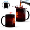 Thermochromic Magic Cup Love Color Changing Mug Ceramic 350ml Coffee Milk Cup Drink