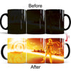 Thermochromic 350ml Color Changing Naruto Ceramic Mug Milk Coffee Tea Cup Different Designs Mug