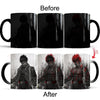 Thermochromic 350ml Color Changing Magic Cup Ceramic Coffee Milk Mug Drink Different Naruto Designs Mug