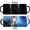 Thermochromic 350ml Color Changing Magic Cup Ceramic Coffee Milk Mug Drink Different Naruto Designs Mug