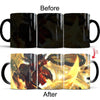 Thermochromic 350ml Color Changing Magic Cup Ceramic Coffee Milk Mug Drink Different Naruto Designs Mug