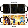 Dragon Ball Z and Super Color Changing Mugs Different Designs Coffee Tea Milk Ceramic 350ml Cups