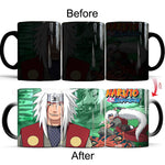 Thermochromic 350ml Color Changing Magic Cup Ceramic Coffee Milk Mug Drink Different Naruto Designs Mug