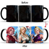 Thermochromic 350ml Color Changing Naruto Ceramic Mug Milk Coffee Tea Cup Different Designs Mug