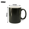 Thermochromic Magic Cup Love Color Changing Mug Ceramic 350ml Coffee Milk Cup Drink