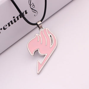 Fairy Tail Pendants Necklaces Anime Cosplay Necklace Different Colors Metal Choker Jewelry