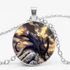 Western Dragon Region Black Dragon Pendant Necklace Jewelry Necklace Pendant Black Dragon